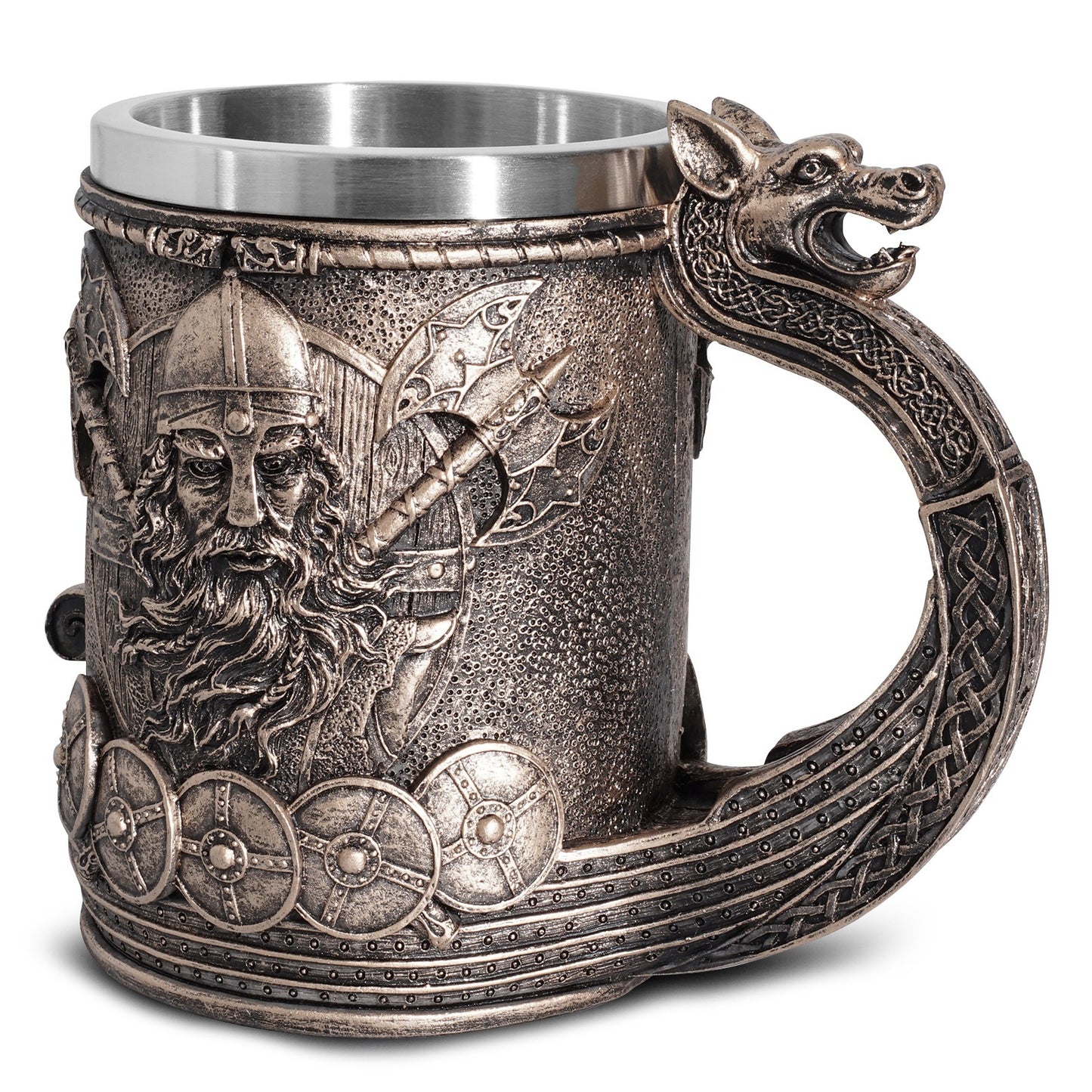 Pirate Beer Cup Large Water Cup Stainless Steel Cup Decoration