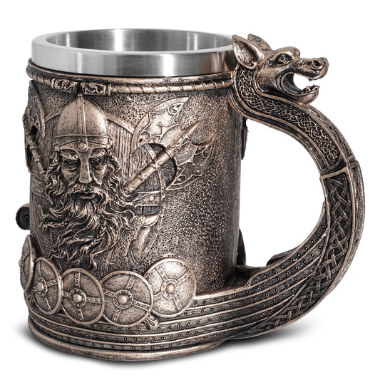 Pirate Beer Cup Large Water Cup Stainless Steel Cup Decoration