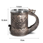 Pirate Beer Cup Large Water Cup Stainless Steel Cup Decoration