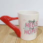 300ml Creative Ceramic Mugs Girl Tools Beauty Kit Specials Nail Polish Handle Tea Coffee Cup Personalized Mug Beauty Tool Cup