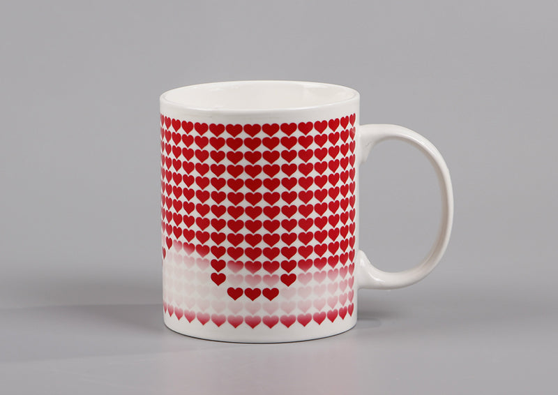 I love You Magic Mugs Temperature Changing Cup Color Changing Chameleon Mugs Heat Sensitive Cup Coffee Tea Milk Mug