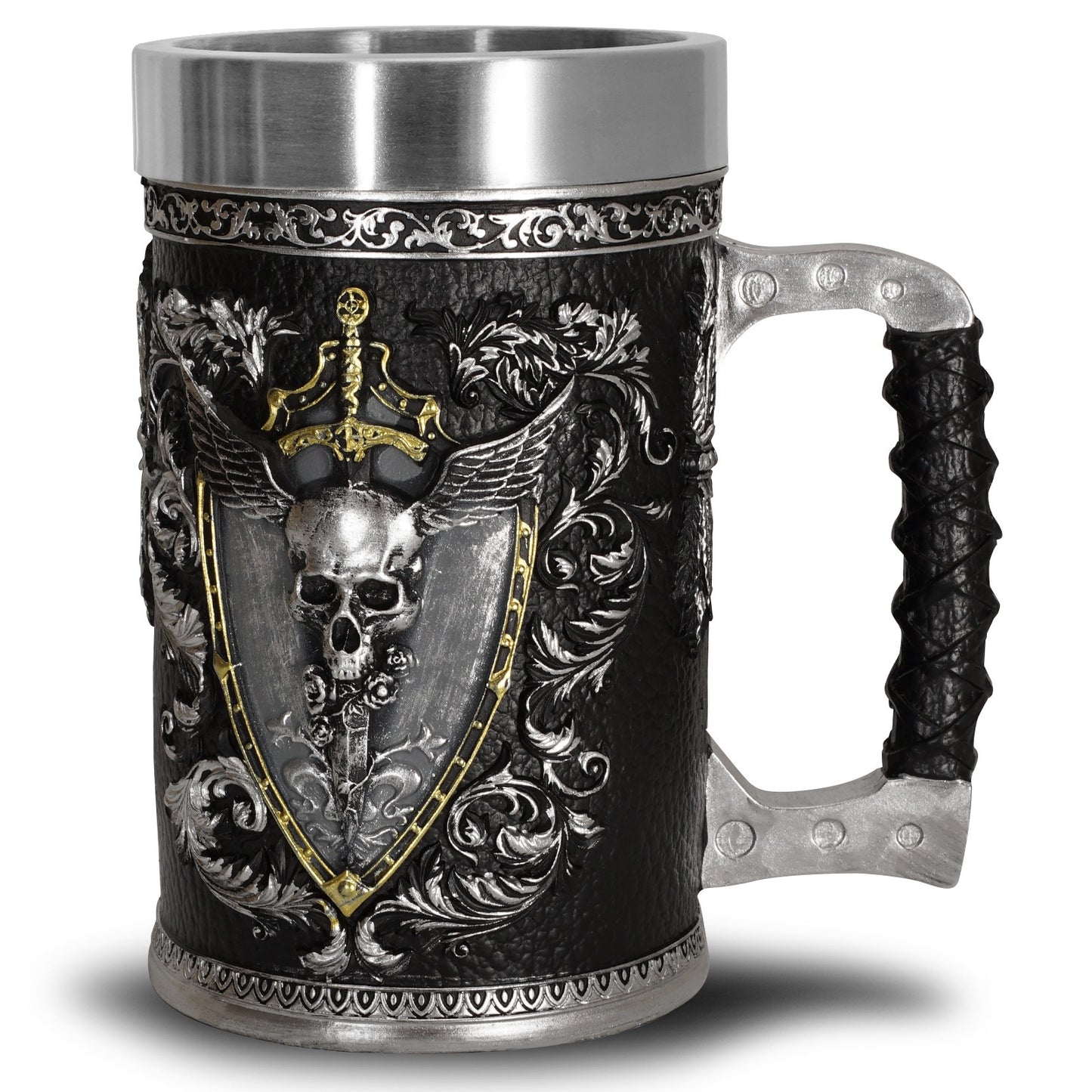 Pirate Beer Cup Large Water Cup Stainless Steel Cup