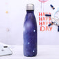 Stainless Steel Thermos Vacuum Flask Bottle 500ml Coffee Milk Cup Lovers Gradient Color Outdoor Travel Sport Hot Water Bottles