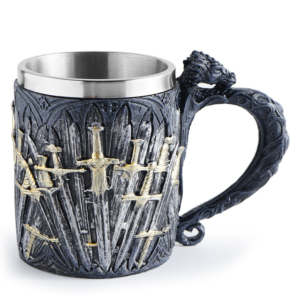 Song of Ice and Fire Mug Personalized Beer Cup Stainless Steel Cup
