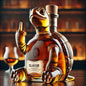 10Oz Funny Middle Finger Duck/Turtle/Dog Whisky Glass Decanter – Bar/Office/Home Decor.