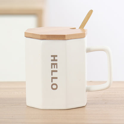 Letter Mug With Lid Mug Ins Style