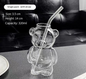 Bear cup coffee cup cartoon glass cup