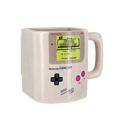 Game boy ceramic biscuit coffee mugs cookies biscuit cups and mugs creative mark drinkware