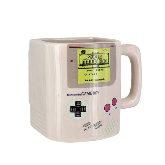 Game boy ceramic biscuit coffee mugs cookies biscuit cups and mugs creative mark drinkware