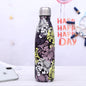 Stainless Steel Thermos Vacuum Flask Bottle 500ml Coffee Milk Cup Lovers Gradient Color Outdoor Travel Sport Hot Water Bottles