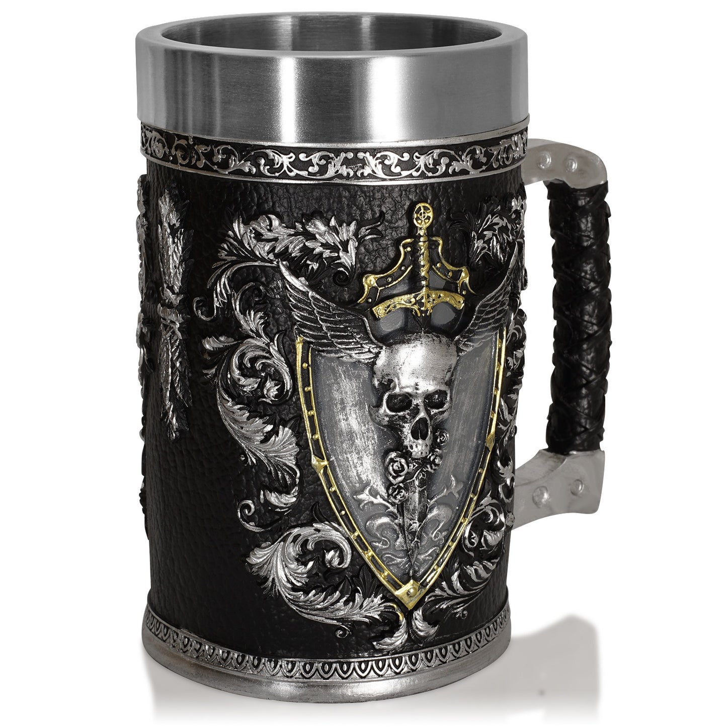 Pirate Beer Cup Large Water Cup Stainless Steel Cup