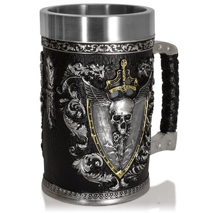 Pirate Beer Cup Large Water Cup Stainless Steel Cup