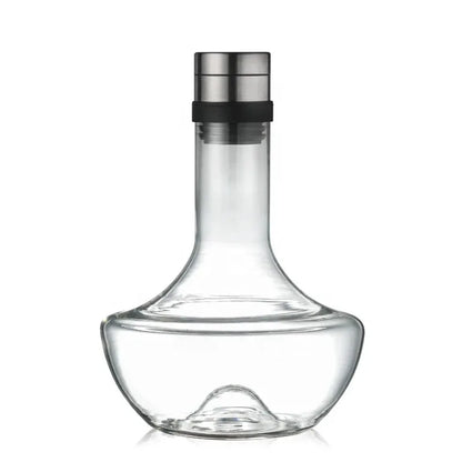 Wine Decanter Built-in Aerator Pourer Carafe Red Wine Decanter 100% Lead-free Crystal Glass Wine Hand-held Aerator