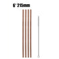 4/8Pcs Reusable Drinking Straw High Quality 304 Stainless Steel Metal Straw with Cleaner Brush For Mugs 20/30oz