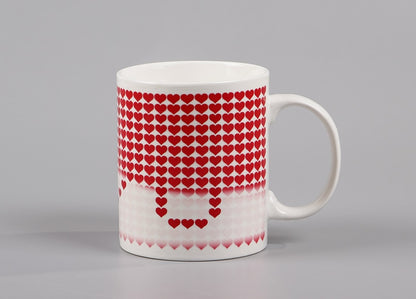 I love You Magic Mugs Temperature Changing Cup Color Changing Chameleon Mugs Heat Sensitive Cup Coffee Tea Milk Mug