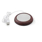 Original USB Wood Grain Cup Warmer Heat Beverage Mug Mat Keep Drink Warm Heater Mugs Coaster