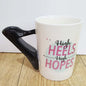 300ml Creative Ceramic Mugs Girl Tools Beauty Kit Specials Nail Polish Handle Tea Coffee Cup Personalized Mug Beauty Tool Cup