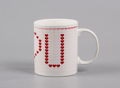 I love You Magic Mugs Temperature Changing Cup Color Changing Chameleon Mugs Heat Sensitive Cup Coffee Tea Milk Mug