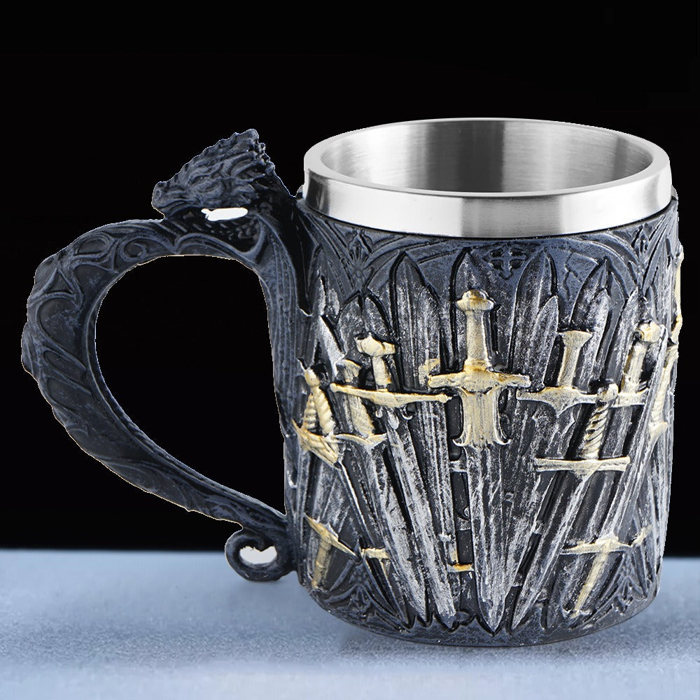 Song of Ice and Fire Mug Personalized Beer Cup Stainless Steel Cup
