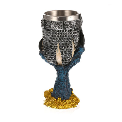 Blue Claw Tall Cup Resin Red Wine Cup Decoration