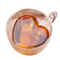 Double Glass Cup Transparent Glass Water Cup Creative Heart-Shaped Glass Coffee Cup Home High Borosilicate Water Cup
