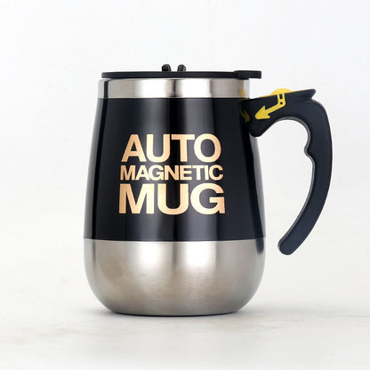 Fully Automatic Stirring Cup USB Charging Lazy Water Cup Portable Magnetized Cup Electric Magnetic Rotating Coffee Cup