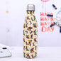 Stainless Steel Thermos Vacuum Flask Bottle 500ml Coffee Milk Cup Lovers Gradient Color Outdoor Travel Sport Hot Water Bottles