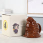 Harry Potter Tripod Pot Mug Glasses Cup Anime Peripheral Mug Moulding Cup Creative Cartoon Cup Harry Potter Ceramic Cup