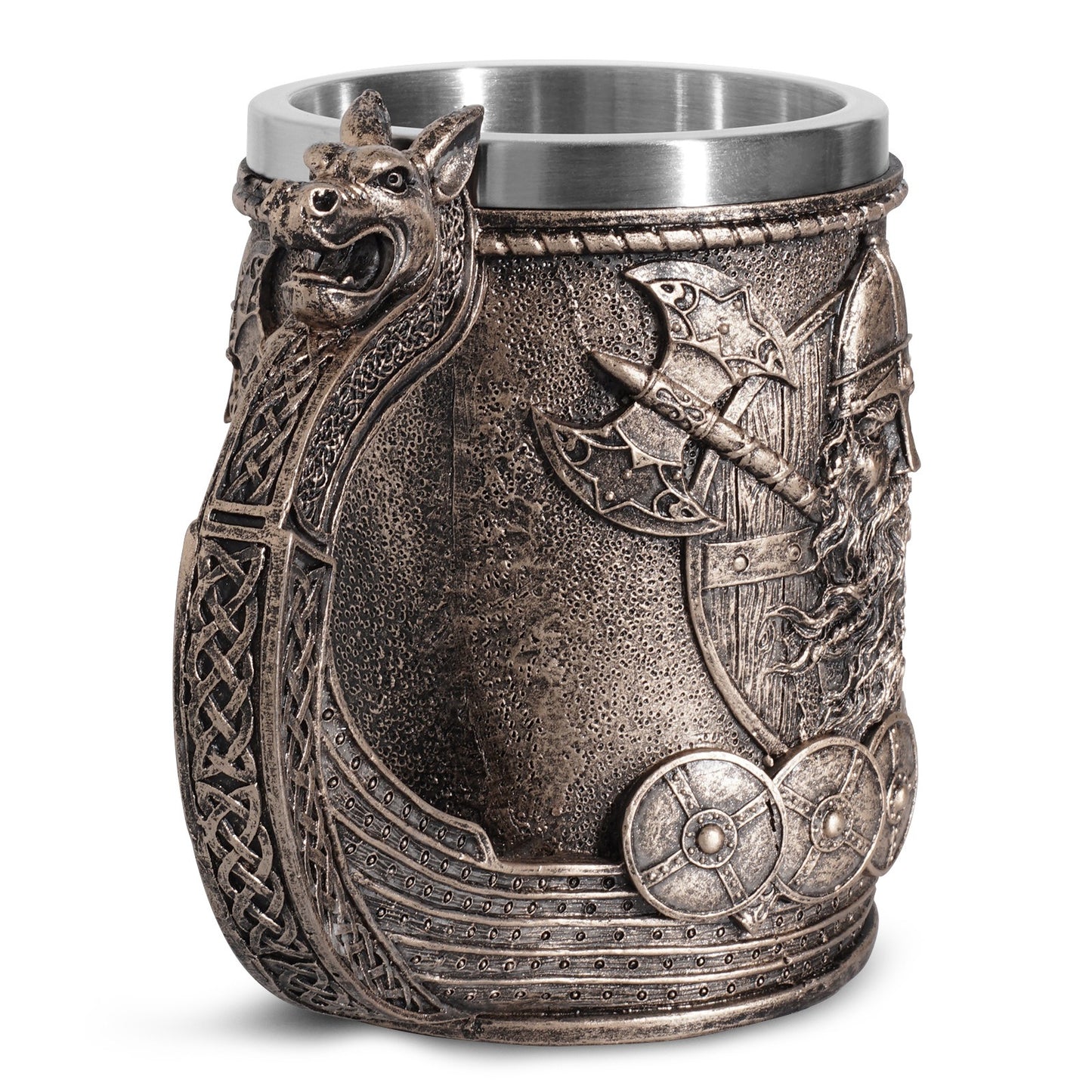 Pirate Beer Cup Large Water Cup Stainless Steel Cup Decoration