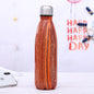 Stainless Steel Thermos Vacuum Flask Bottle 500ml Coffee Milk Cup Lovers Gradient Color Outdoor Travel Sport Hot Water Bottles