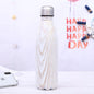 Stainless Steel Thermos Vacuum Flask Bottle 500ml Coffee Milk Cup Lovers Gradient Color Outdoor Travel Sport Hot Water Bottles