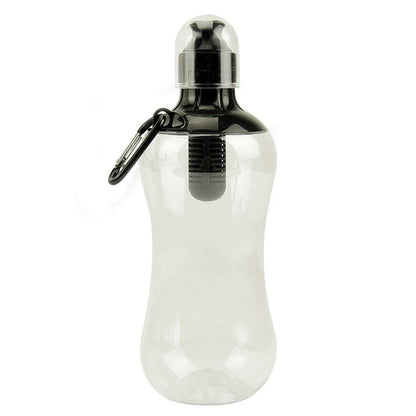 550ML Water Bobble Hydration Filter Bottle Outdoor Portable Filtered Drinking Bottles with Built-In Carbon Filter Carbon