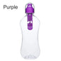 550ML Water Bobble Hydration Filter Bottle Outdoor Portable Filtered Drinking Bottles with Built-In Carbon Filter Carbon