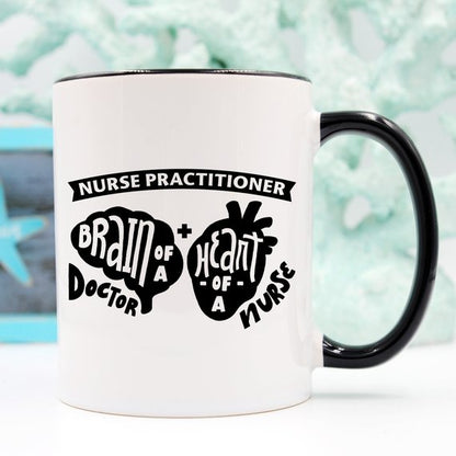 Nurse Practitioner. Brain Of A Doctor. Heart Of A